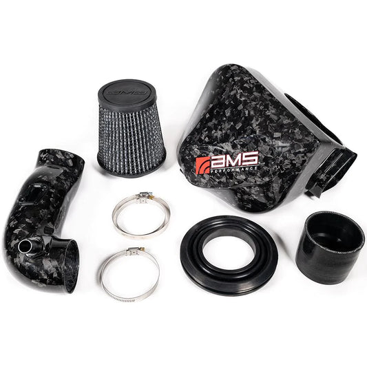AMS Performance Chopped Carbon Fiber Air Intake Toyota Supra 2020-2023
