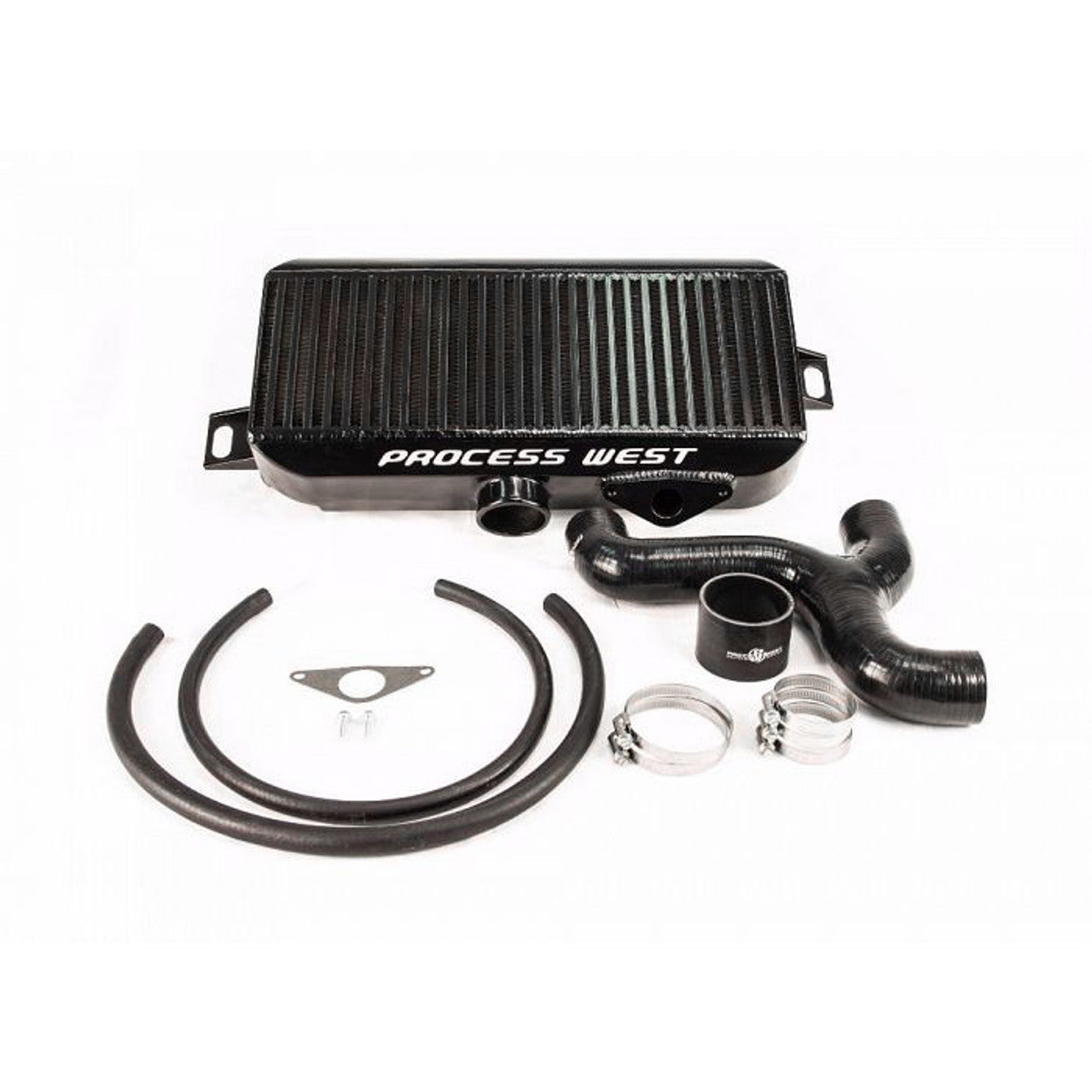 Process West Black Top Mount Intercooler - Subaru STI 2008+
