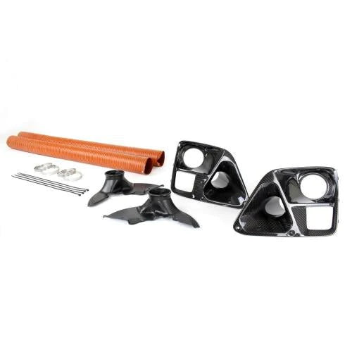 APR Brake Cooling Kit w/ Carbon Fiber Bezels 2015+ Sti