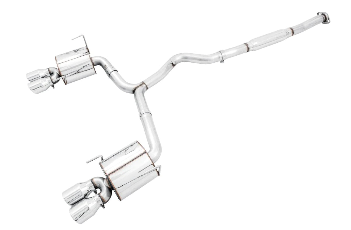 AWE Touring Edition Catback Exhaust w/ Chrome Silver Tips 2011-2021 STI Sedan