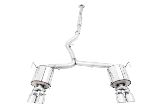 AWE Touring Edition Catback Exhaust w/ Chrome Silver Tips 2011-2021 STI Sedan