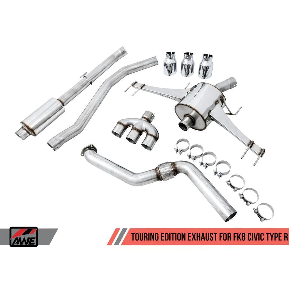 AWE Tuning Touring Edition Exhaust | 2017-2021 Honda Civic Type-R FK8