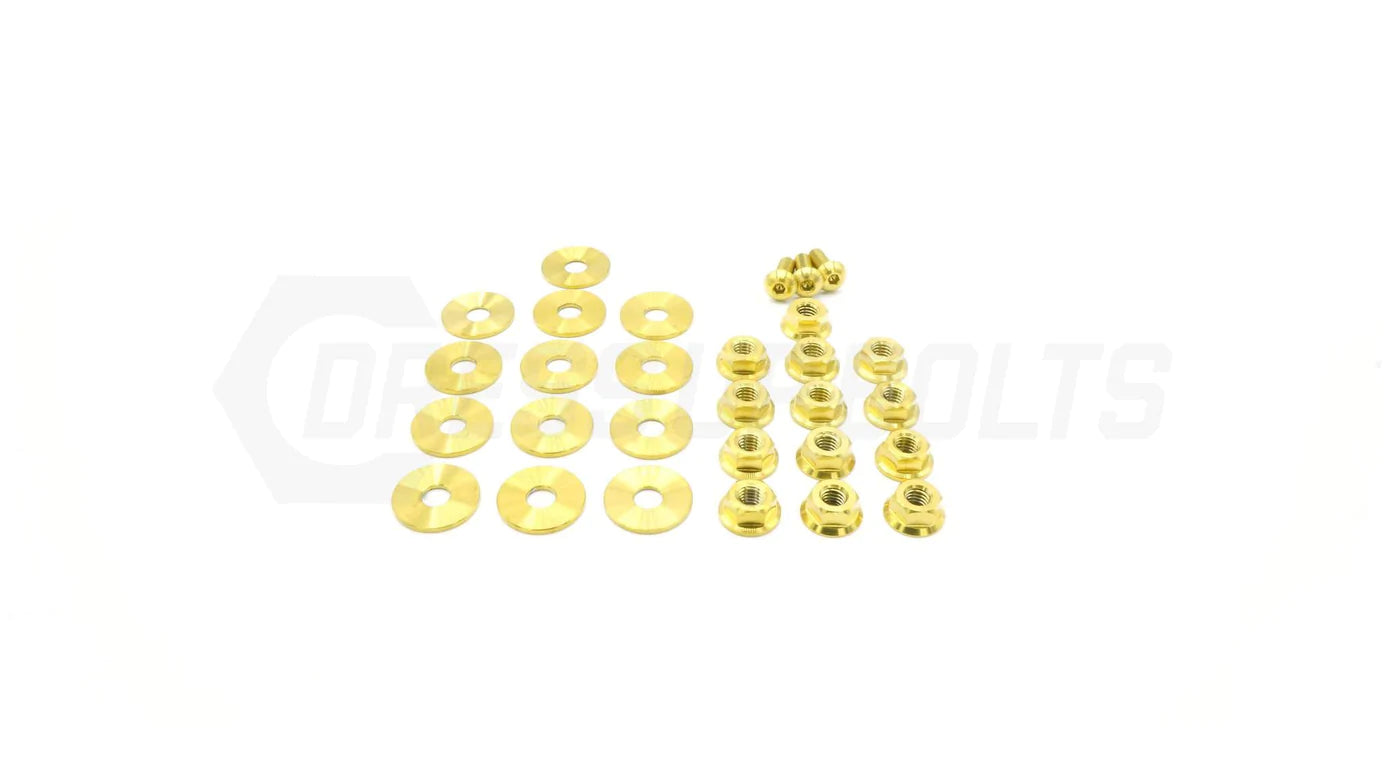 Dress Up Bolts Titanium Hardware Valve Cover Kit for SR20DET | Multiple Nissan Fitments