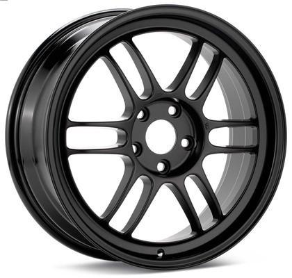 Enkei RPF1 / 18x9.5 / 5x114.3 / 15mm Offset / 73mm Bore Black Wheel