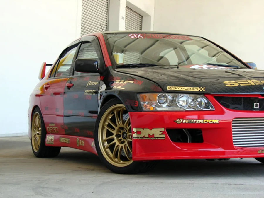 Seibon Front Carbon Fiber Fenders Mitsubishi EVO VIII IX 03-07
