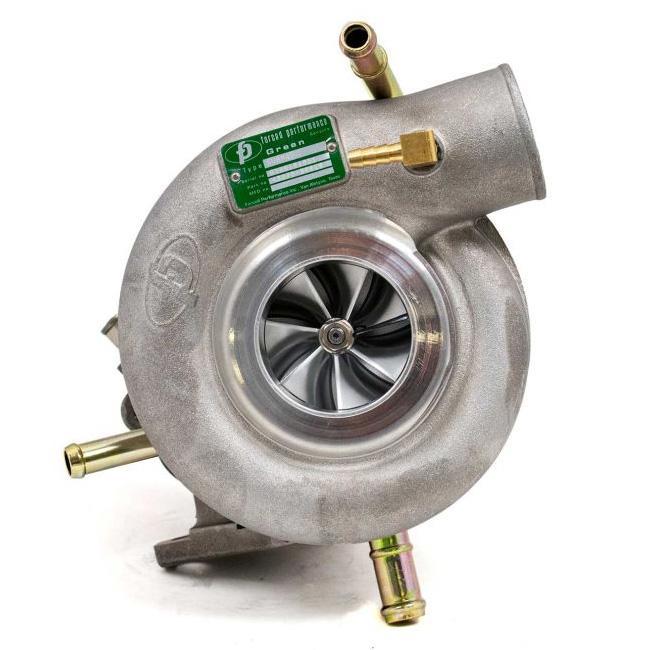Forced Performance UHF Green Journal Bearing Turbo | 02-14 Subaru WRX / 04-21 STI, 84mm flow advancement port cover , EWG, No coating