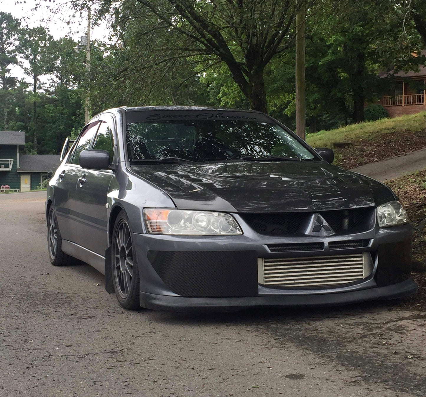 JDC Carbon Fiber Bumper Shutters (Evo 8) - JD Customs U.S.A