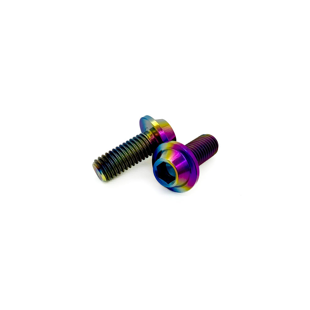 JDC Titanium Hood Bracket Bolt Replacement Kit (Evo 8/9/X/Universal)