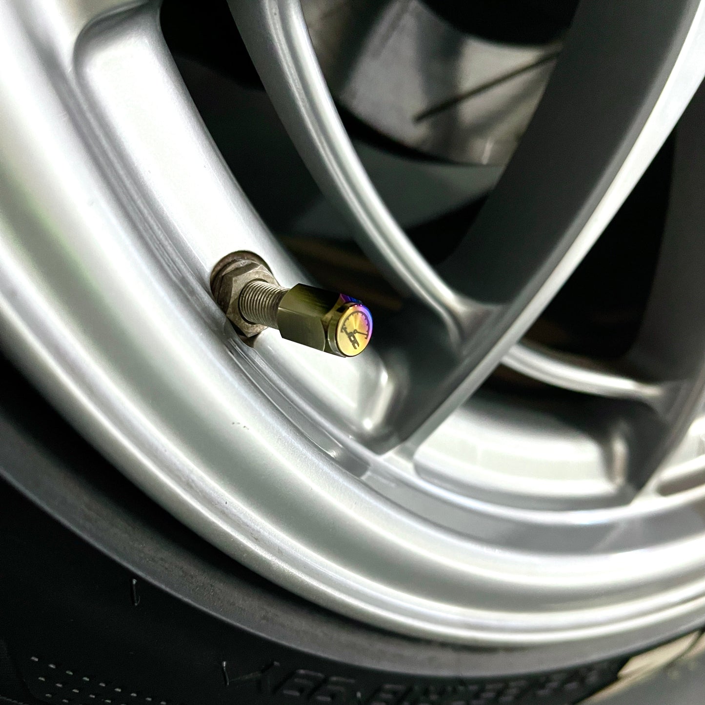 JDC Titanium Valve Stem Caps (Universal)