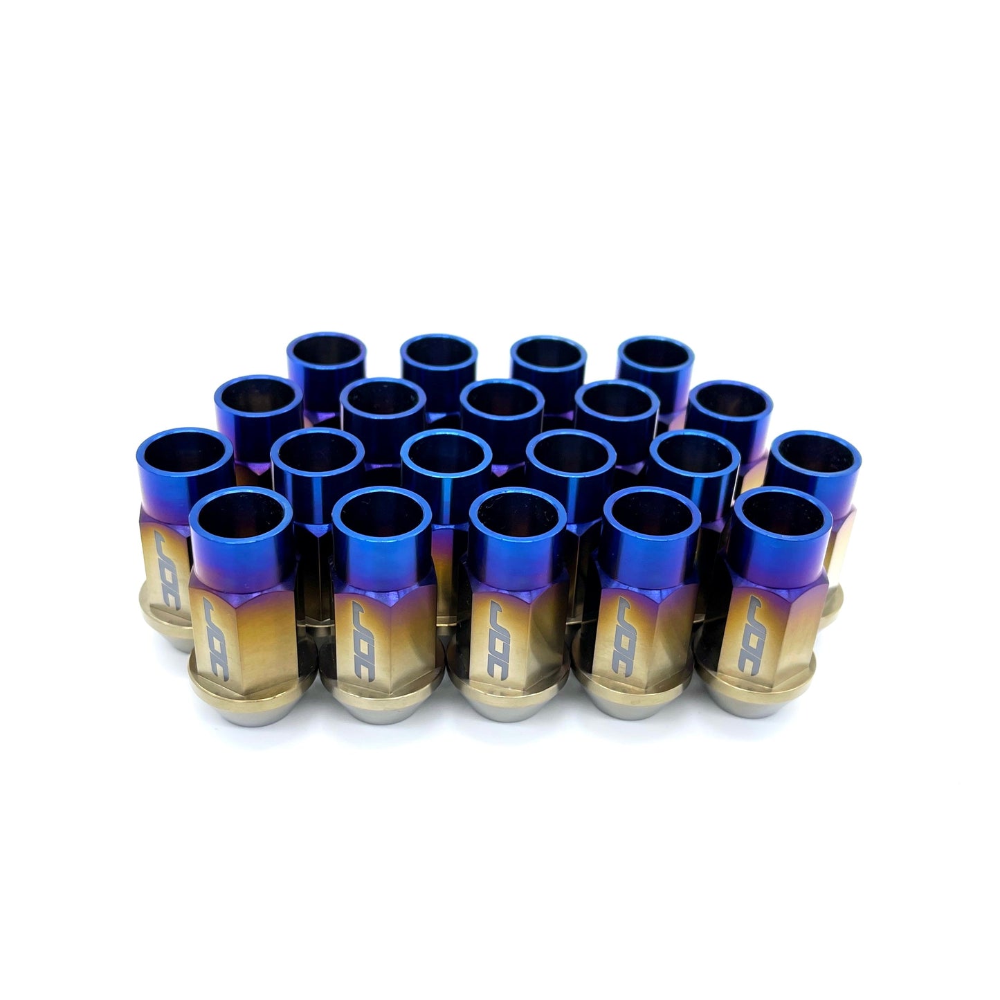 JDC Titanium Open-End Lug Nuts M12x1.5mm (Universal)