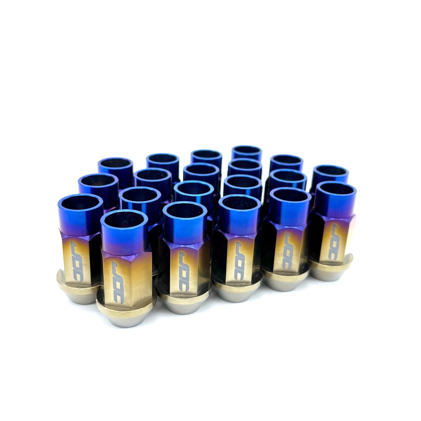 JDC Titanium Open-End Lug Nuts M12x1.5mm (Universal)
