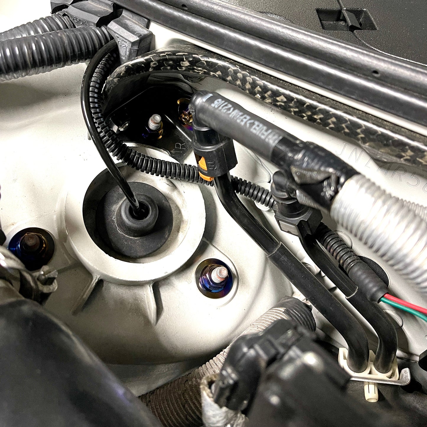 JDC Titanium Strut Tower Area Hardware Kit (GT-R)