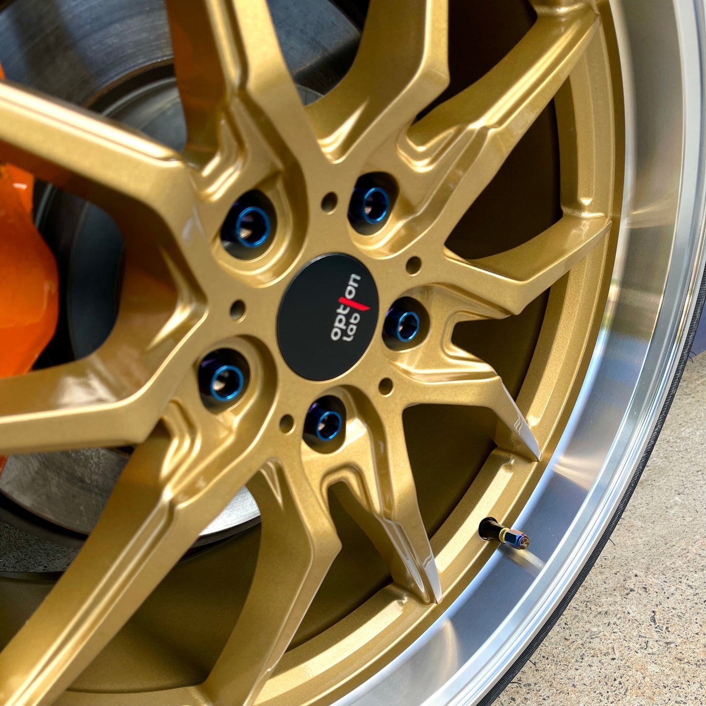 JDC Titanium Open-End Lug Nuts M12x1.5mm (Universal)