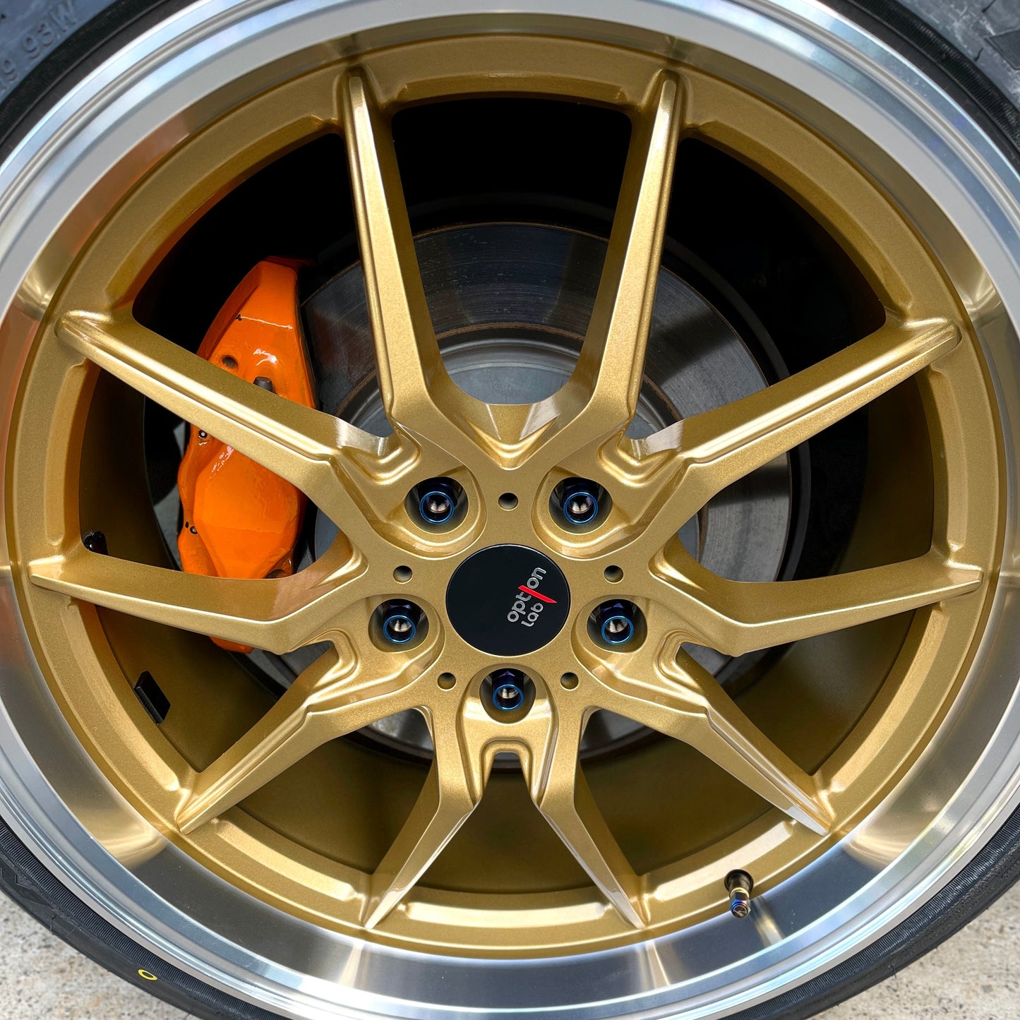 JDC Titanium Open-End Lug Nuts M12x1.5mm (Universal)