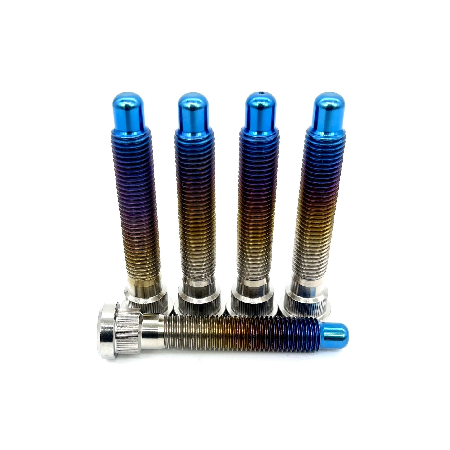 JDC Titanium Extended Wheel Studs (GT-R/G35/370z/G37/WRX/STi)