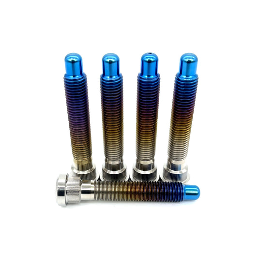 JDC Titanium Extended Wheel Studs (GT-R/G35/370z/G37/WRX/STi)