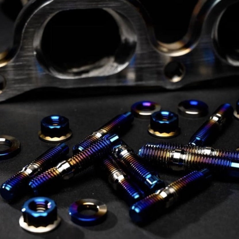 JDC Titanium Stud Sets M8/M10 (Universal)