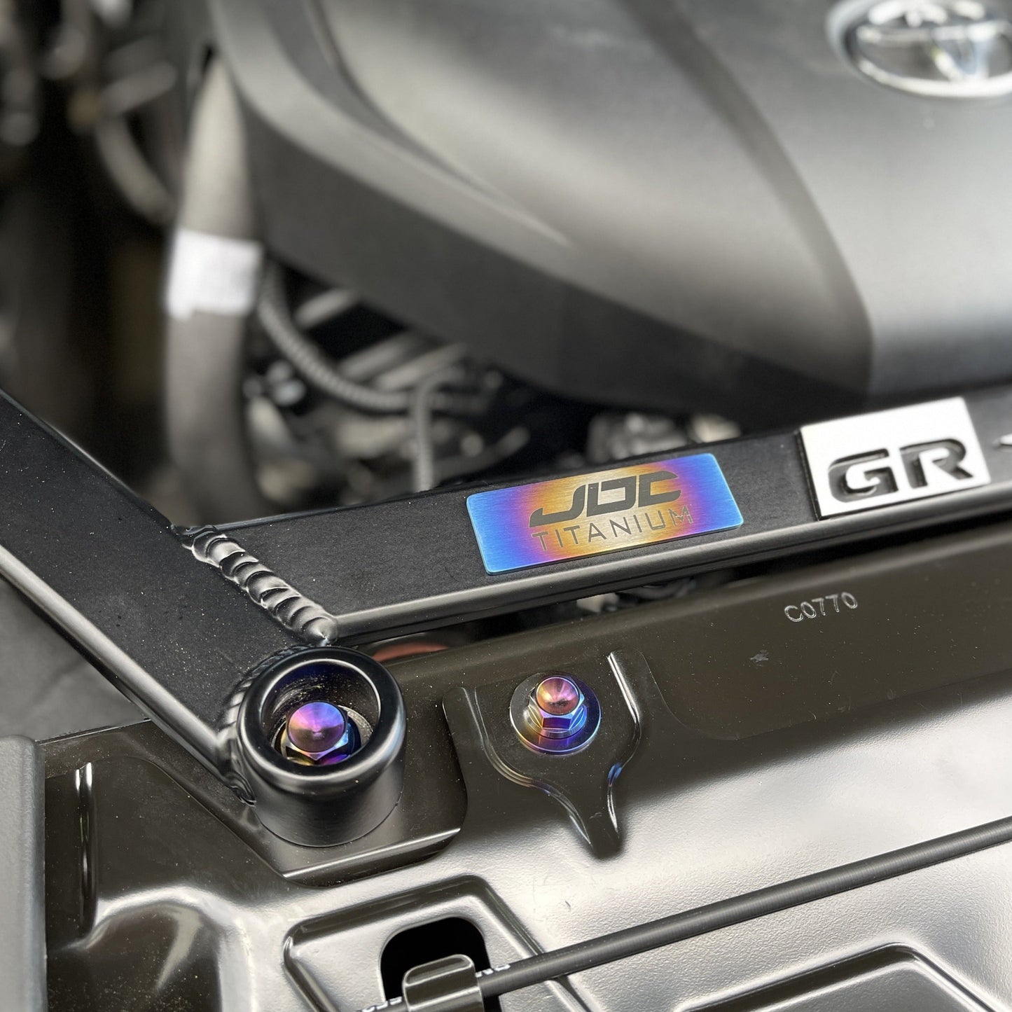JDC Titanium Full Engine Bay Hardware Kit (MK5 Supra)