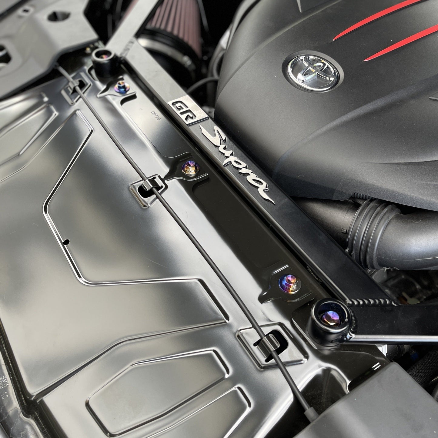 JDC Titanium Full Engine Bay Hardware Kit (MK5 Supra)