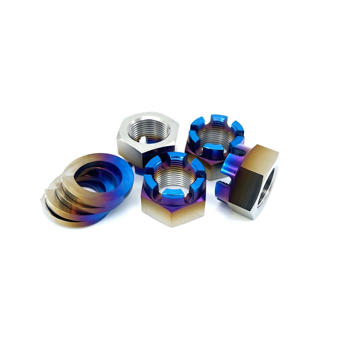 JDC Titanium Axle Nut Kit (Evo/DSM/ Multiple Mitsubishi Applications)