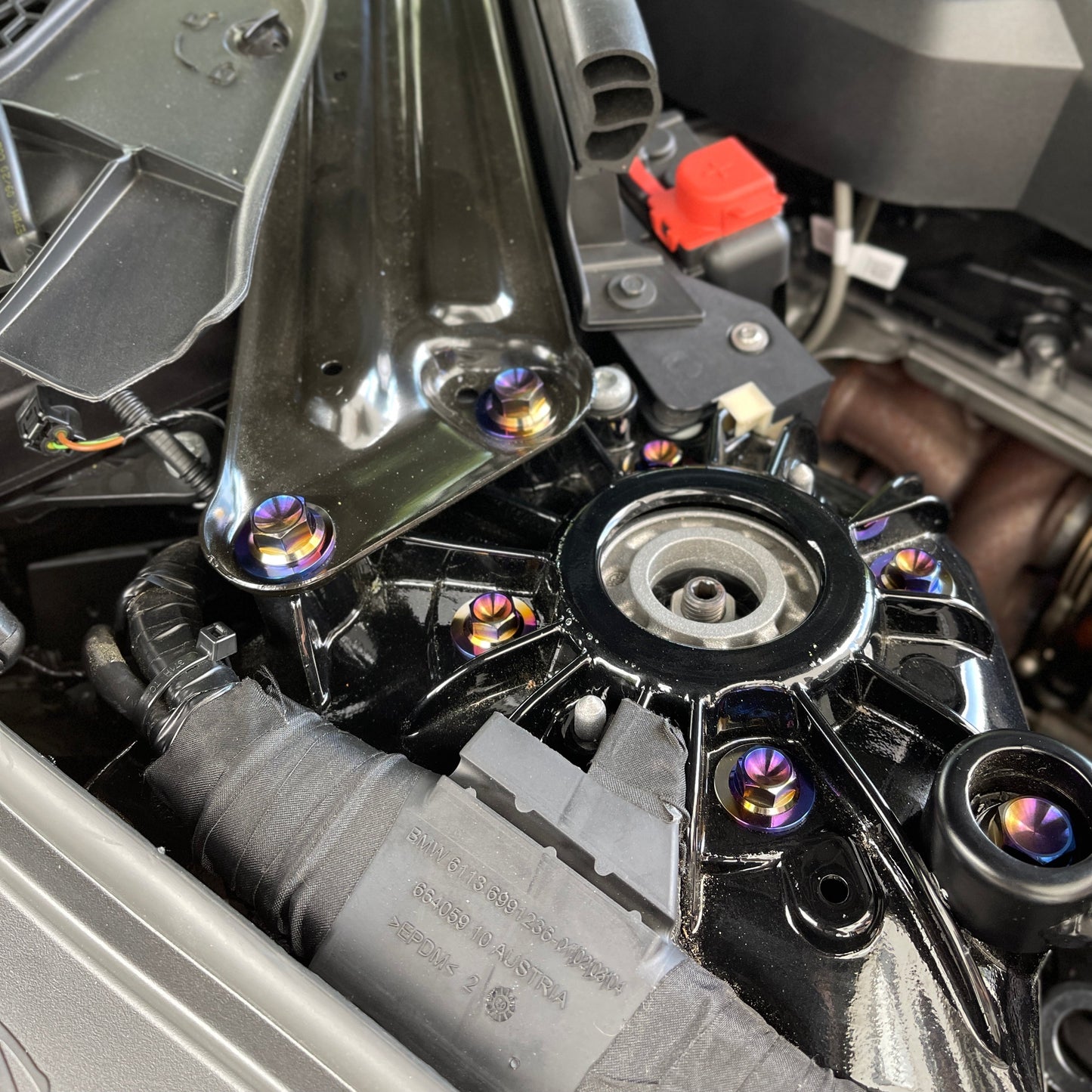 JDC Titanium Full Engine Bay Hardware Kit (MK5 Supra)