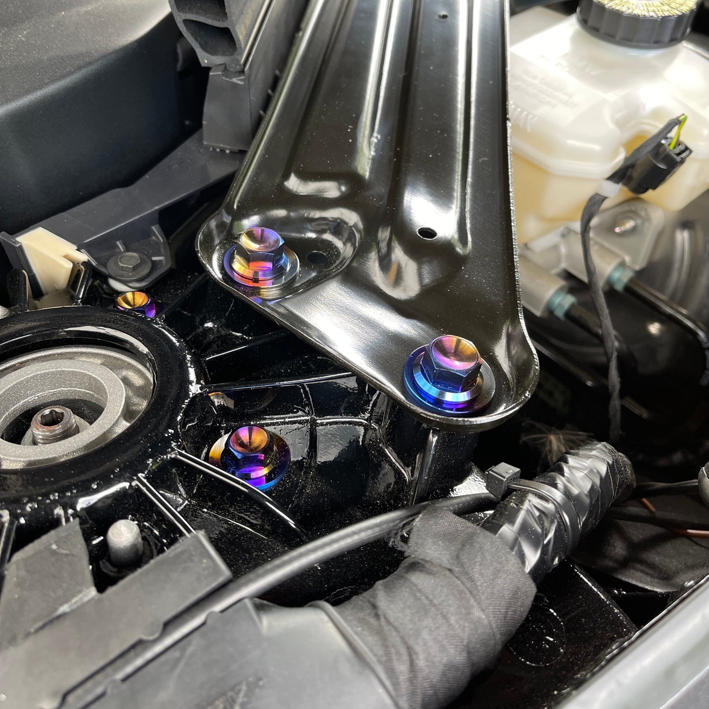 JDC Titanium Full Engine Bay Hardware Kit (MK5 Supra)