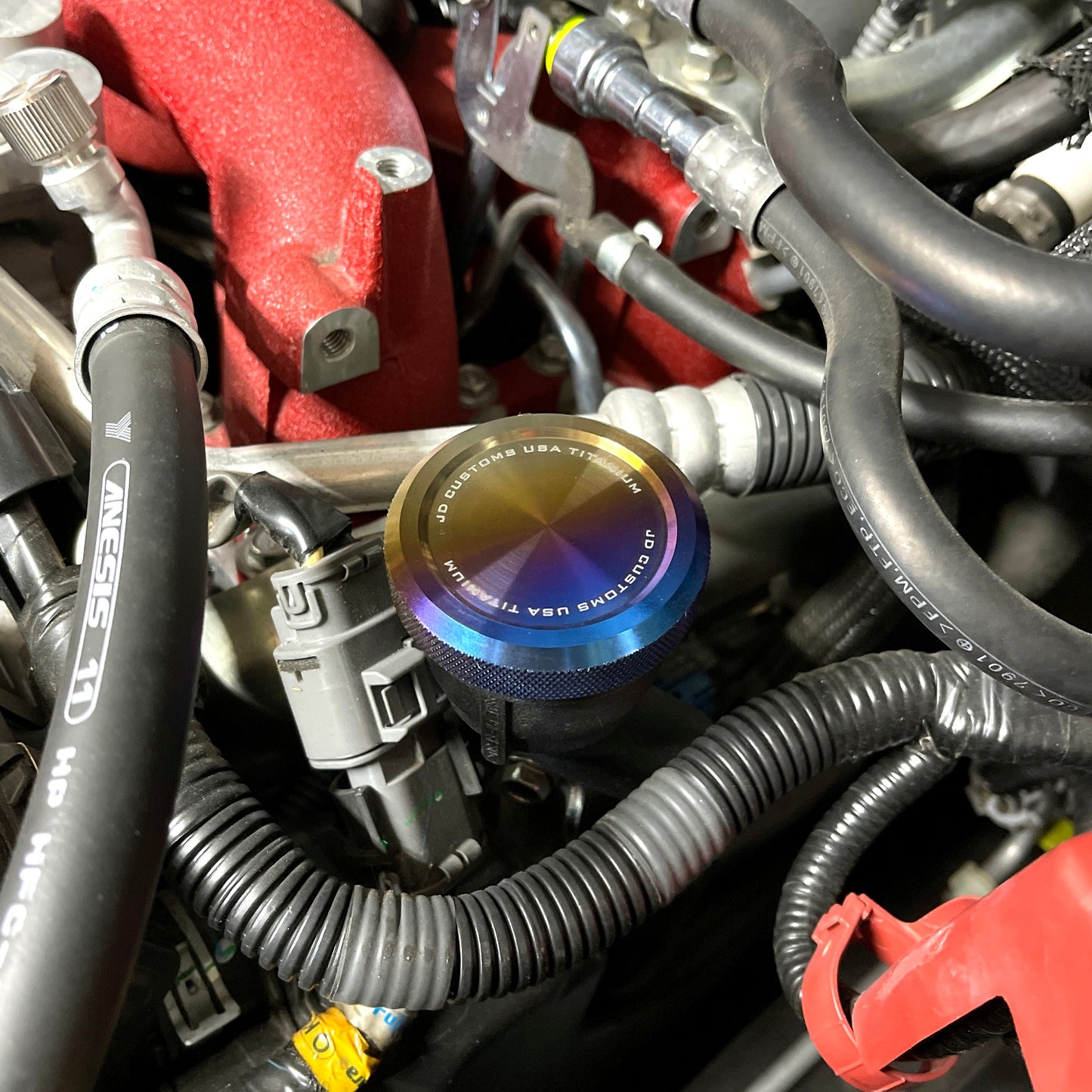JDC Titanium Cap Set (15+ WRX/STI)