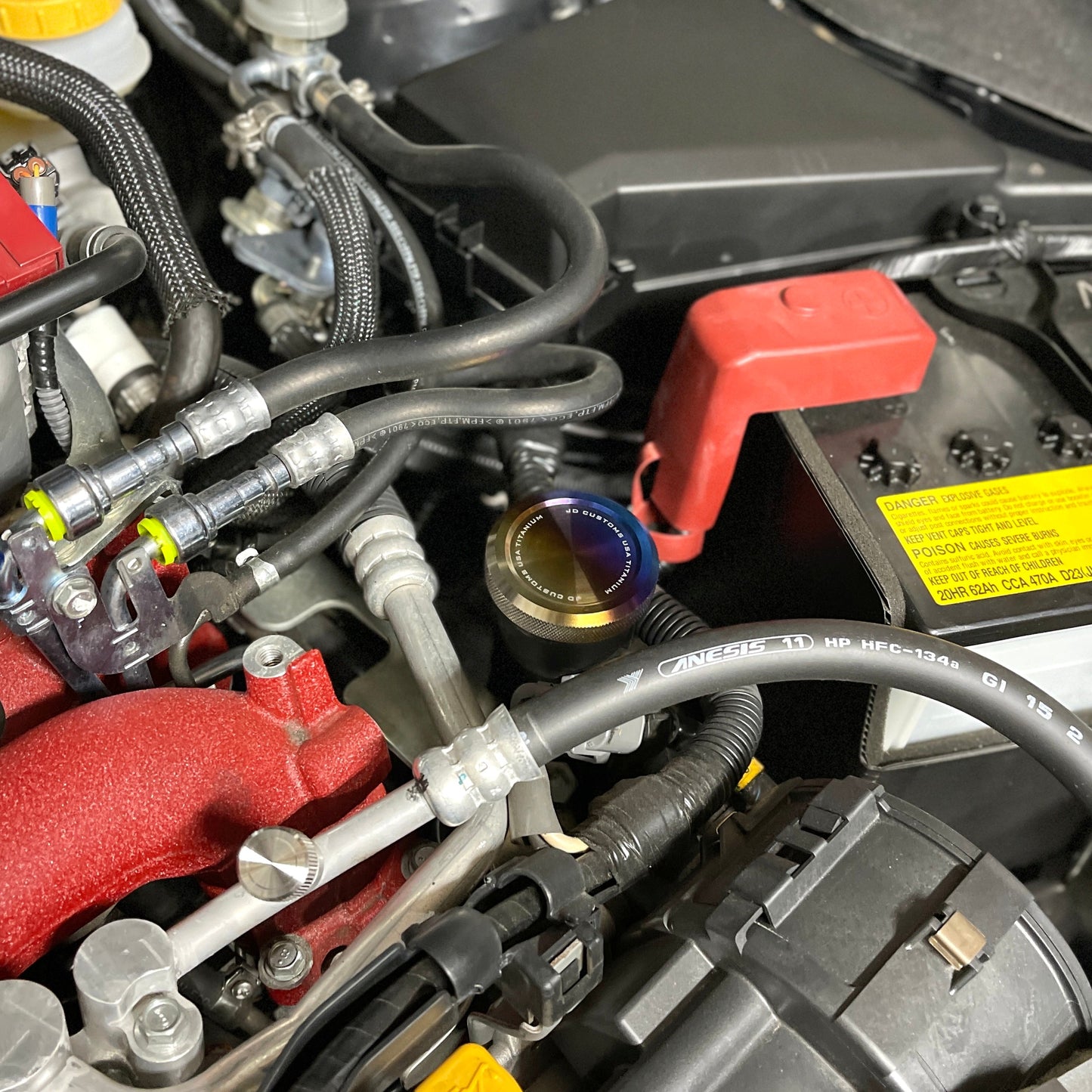JDC Titanium Oil Cap (Multiple Subaru Applications)
