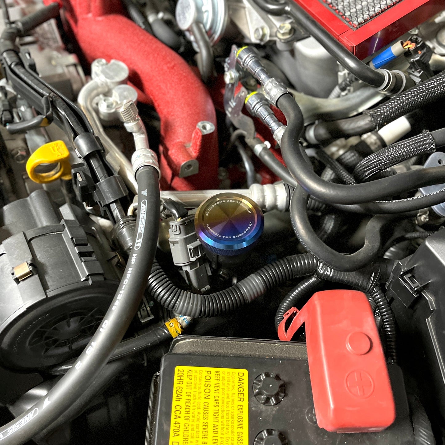 JDC Titanium Oil Cap (Multiple Subaru Applications)