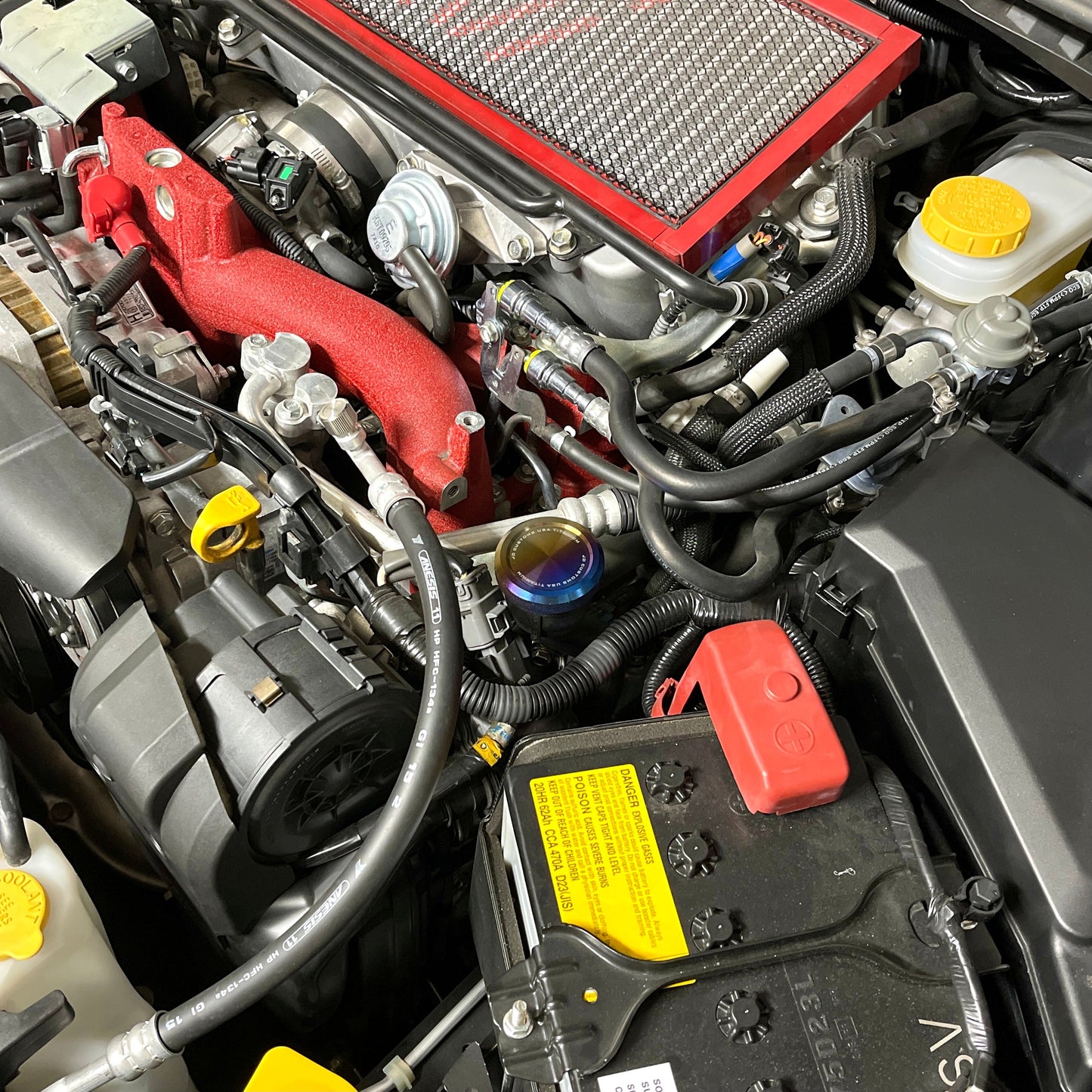 JDC Titanium Oil Cap (Multiple Subaru Applications)