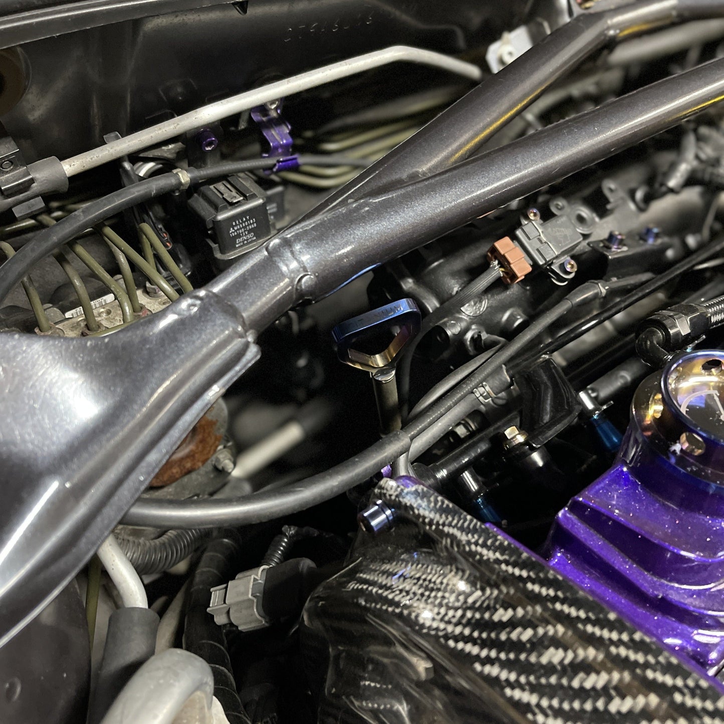 JDC Titanium Oil Dipstick Handle (Evo 7/8/9/X)