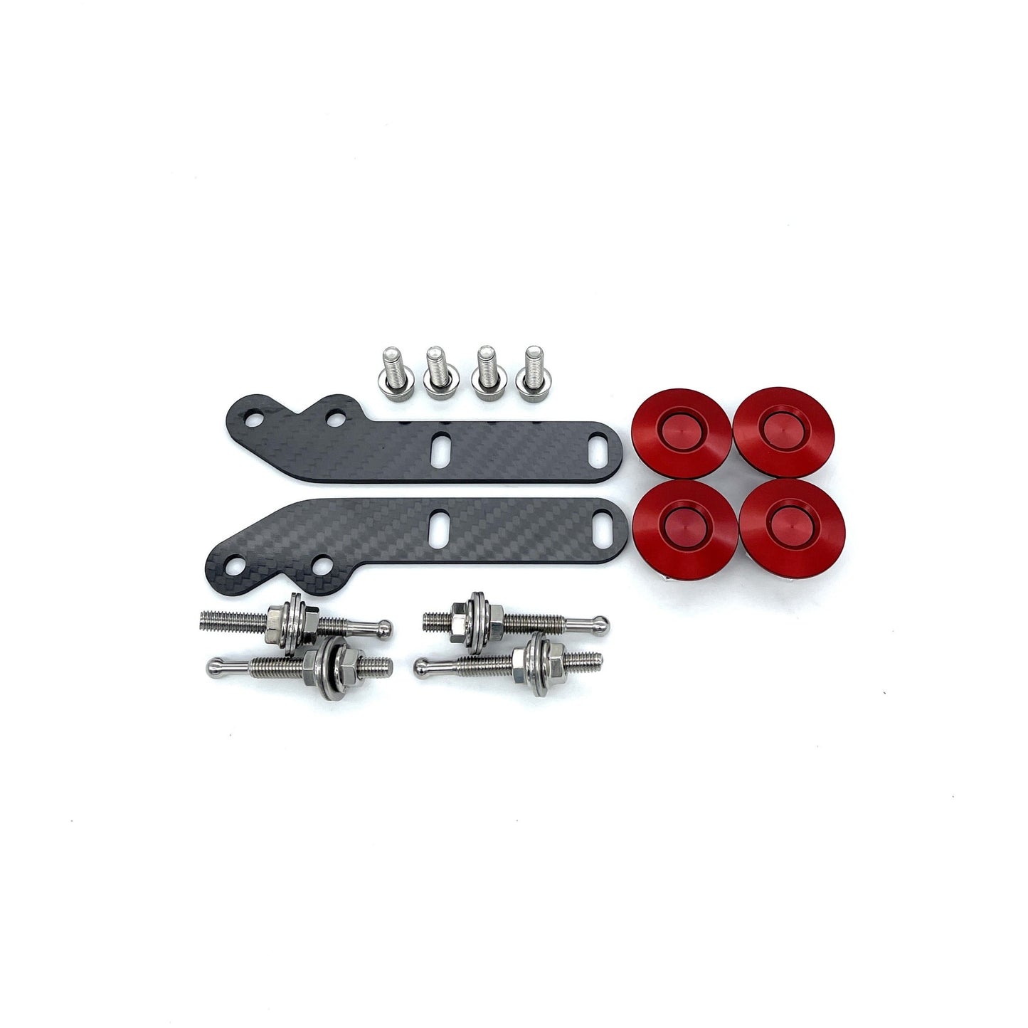 JDC Voltex Front Bumper Quick Release | Side Kit (Evo 8/9)