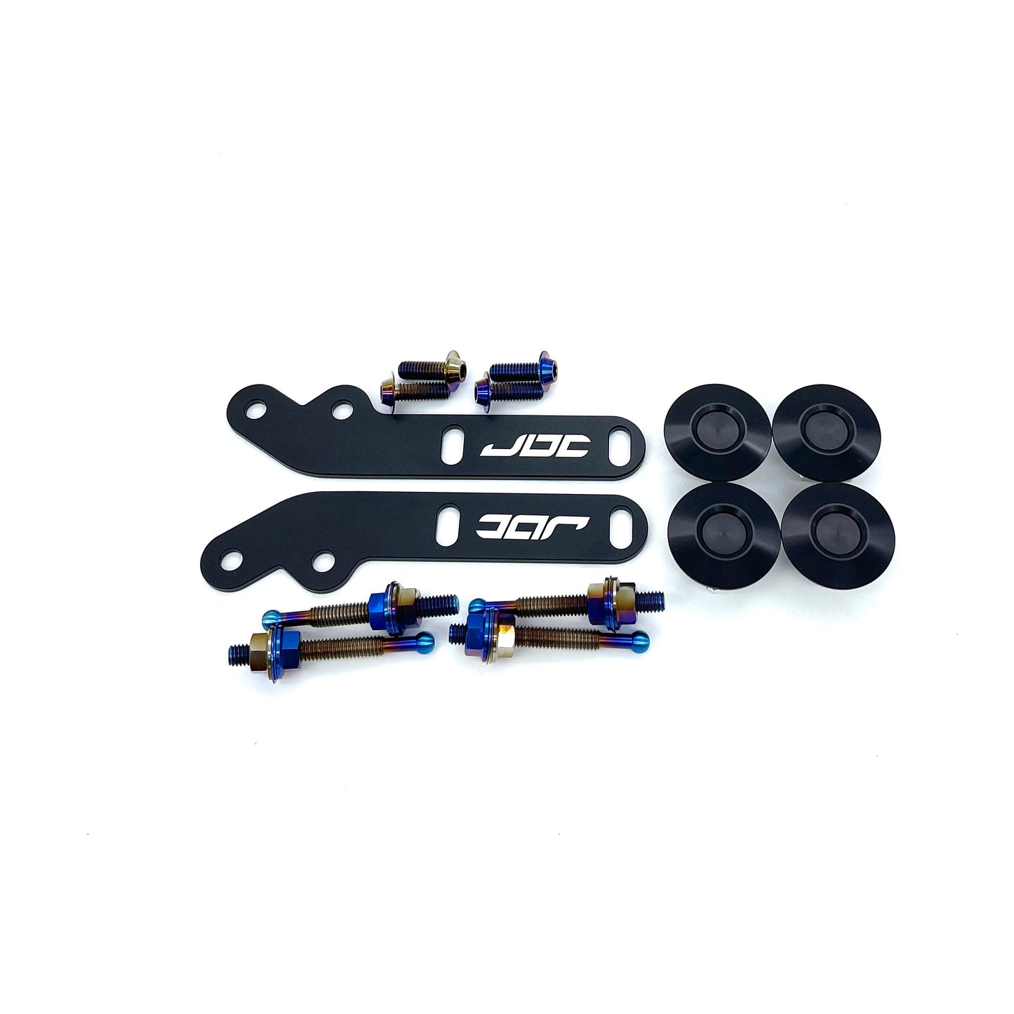 JDC Voltex Front Bumper Quick Release | Side Kit (Evo 8/9)