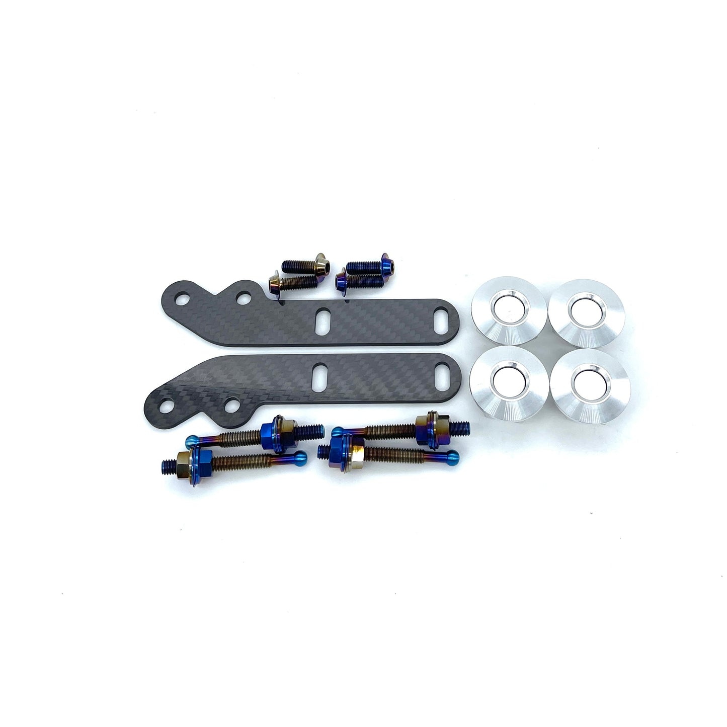 JDC Voltex Front Bumper Quick Release | Side Kit (Evo 8/9)