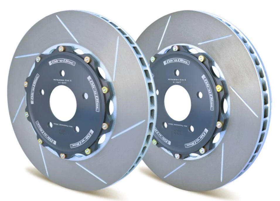 Girodisc Front Slotted 2pc Rotor Set | 2017+ Honda Civic Type-R FK8
