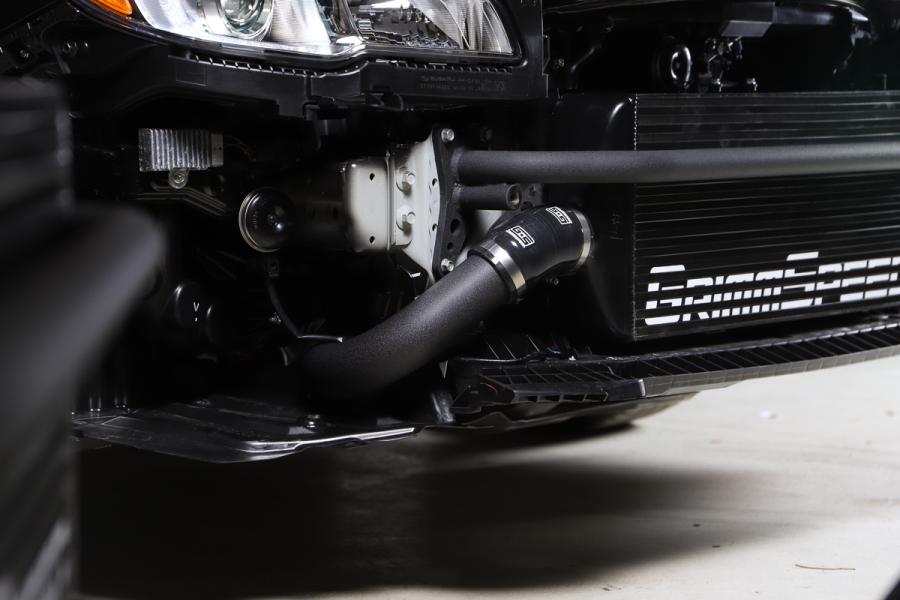 GrimmSpeed Black Core/Pipe Front Mount Intercooler Kit | 2015-2021 Subaru STI