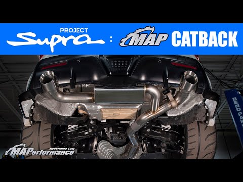MAPerformance Cat-Back Exhaust System | 2020-2021 Toyota Supra