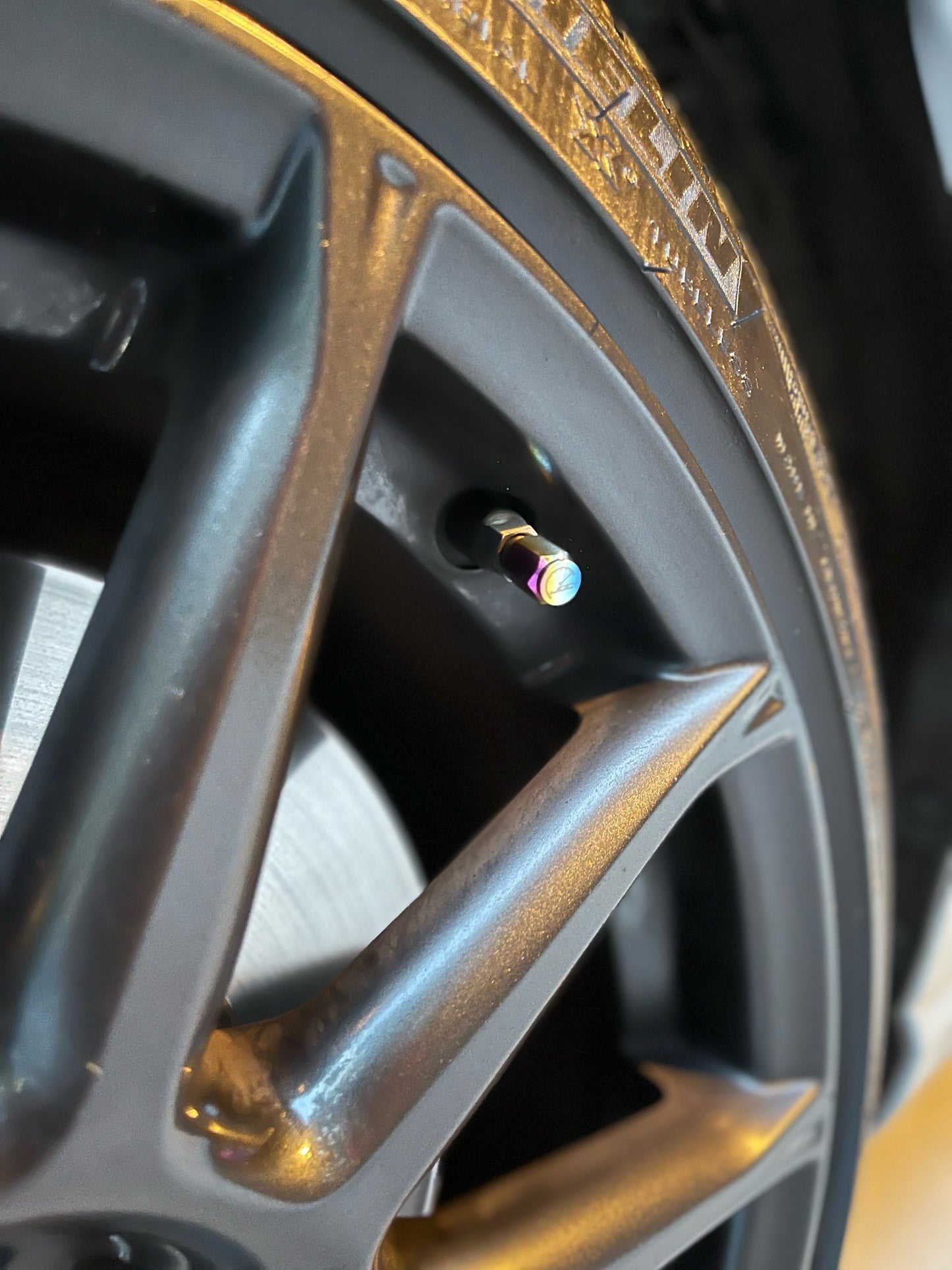 JDC Titanium Valve Stem Caps (Universal)