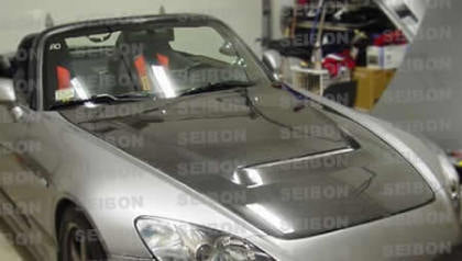Seibon Carbon Fiber VSII-Style Hood Honda S2000 00-09