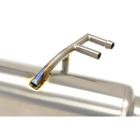 STM Single Exit Titanium Cat-Back Exhaust | 2008-2015 Mitsubishi Evolution X