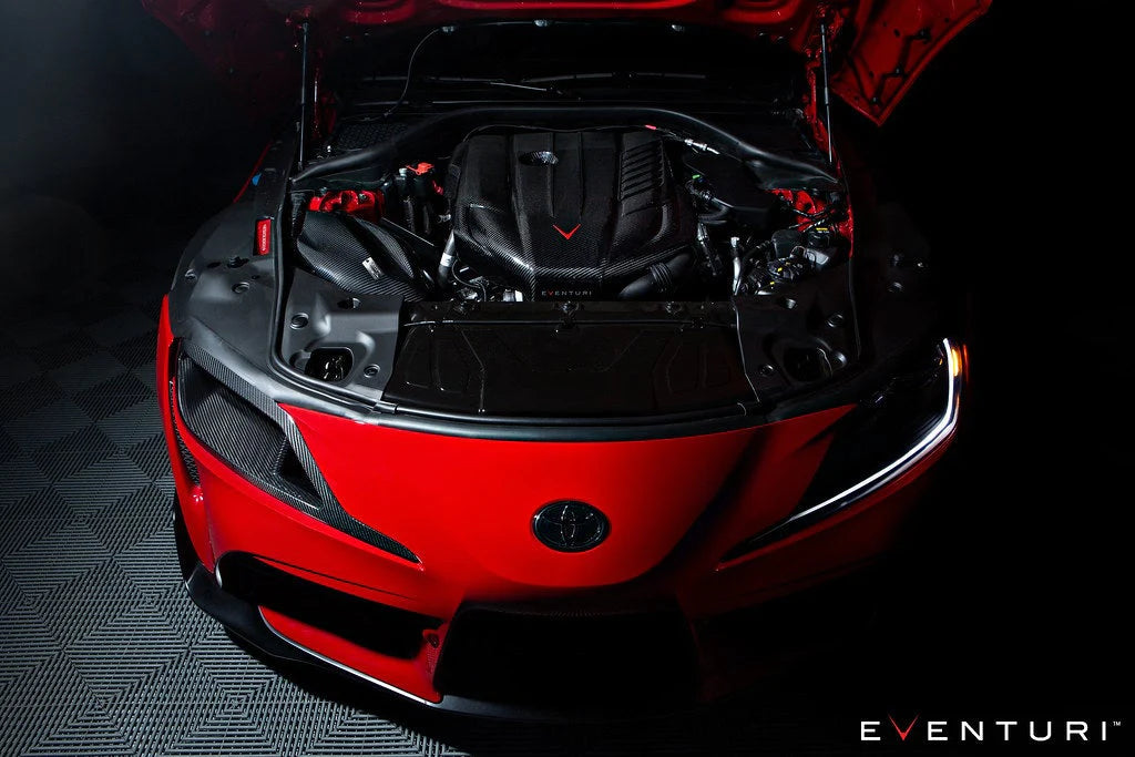Eventuri Black Carbon Headlamp Duct Toyota Supra A90 2020+