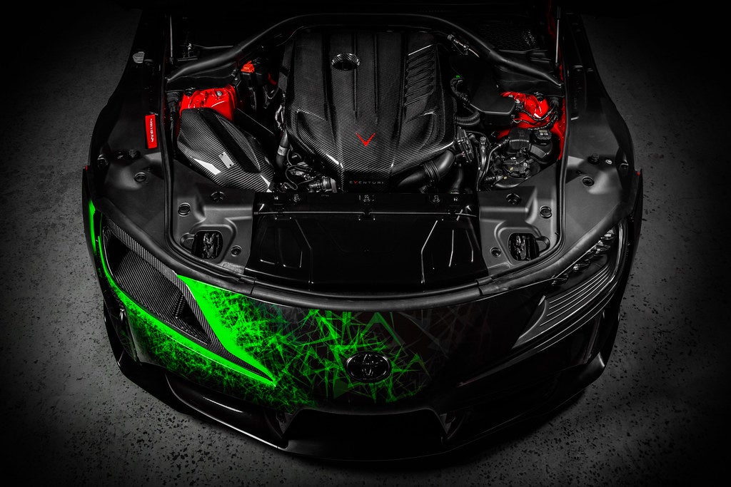 Eventuri Black Carbon Headlamp Duct Toyota Supra A90 2020+