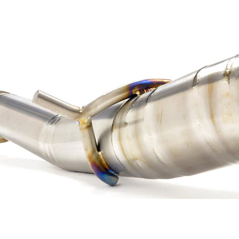 STM Single Exit Titanium Cat-Back Exhaust | 2008-2015 Mitsubishi Evolution X