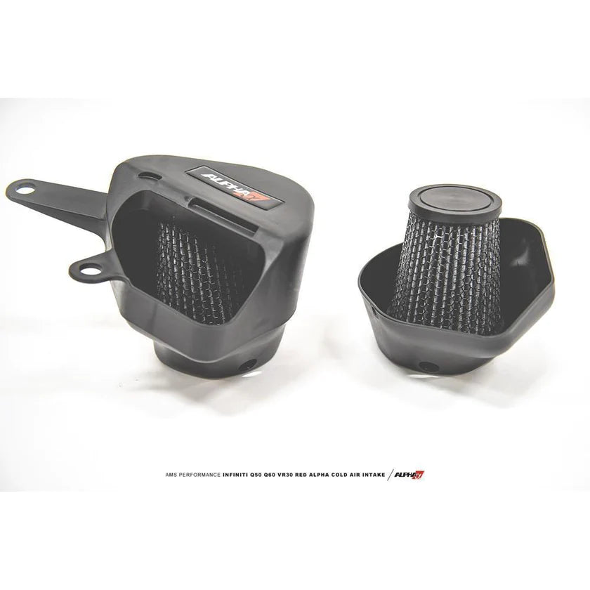 AMS Red Alpha Cold Air Intake | 2016-2021 Infiniti Q50 3.0TT / 17-21 Q60 3.0TT