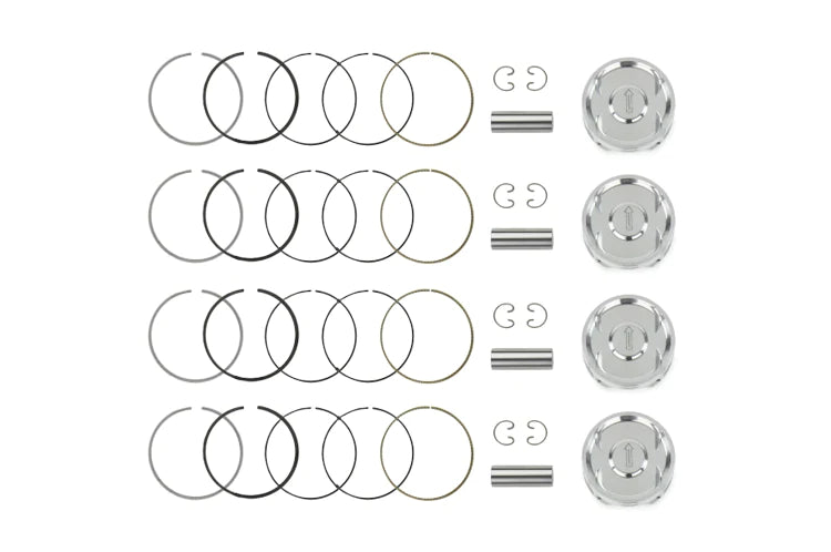 Manley Forged Pistons Fits Subaru WRX STi EJ257 99.50mm STD -17 cc 8.5:1