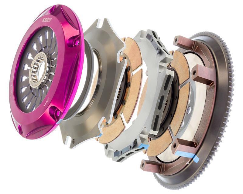 Exedy Cerametallic Stage 5 Twin HD Clutch Kit | 1996-2006 Mitsubishi Evo 4-9