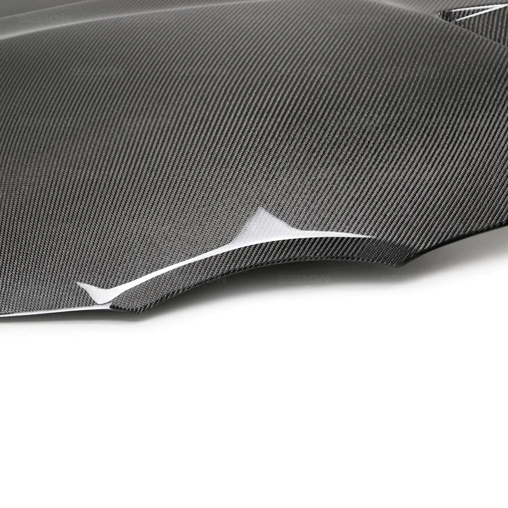 Seibon TSII-Style Double-Sided Carbon Fiber Hood (20-21 GR Supra)