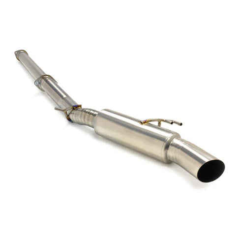 STM Single Exit Titanium Cat-Back Exhaust | 2008-2015 Mitsubishi Evolution X