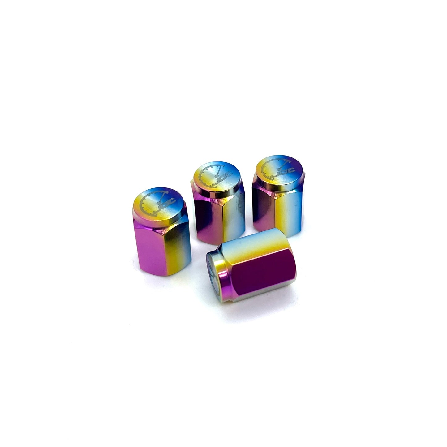 JDC Titanium Valve Stem Caps (Universal)