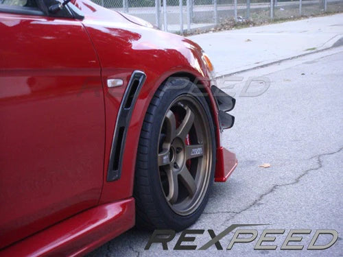 Rexpeed Carbon Fiber Fender Vents (Evo X)